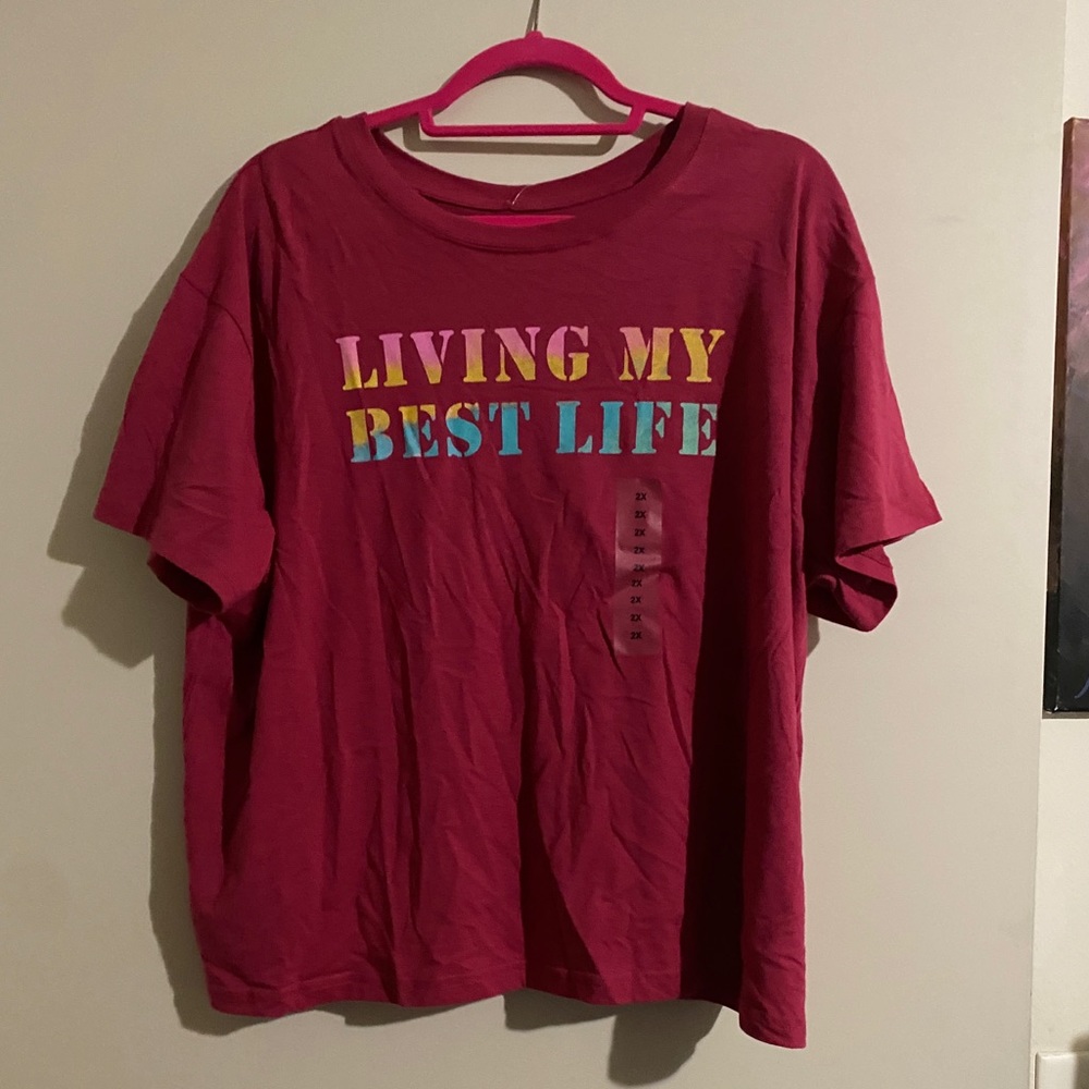 Plus sizes short sleeve shirt